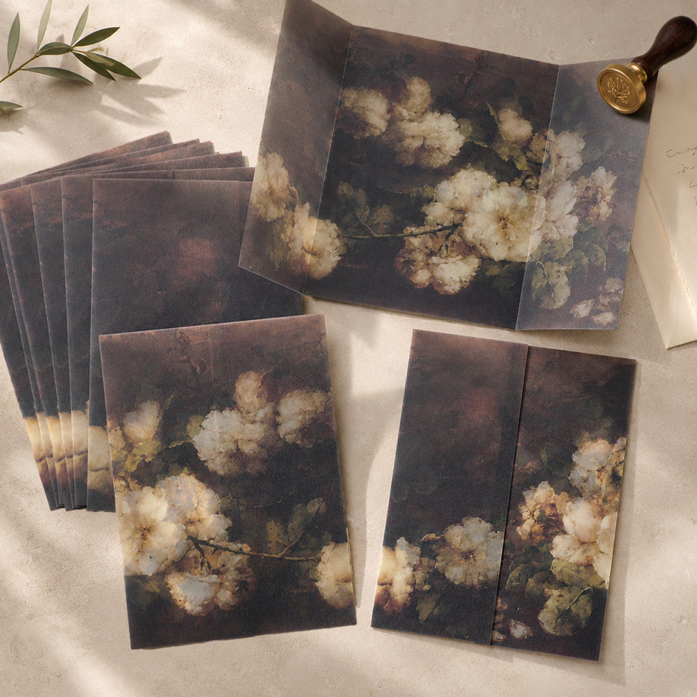 Jackets - 20/50pcs Pre Folded Vellum Jackets for