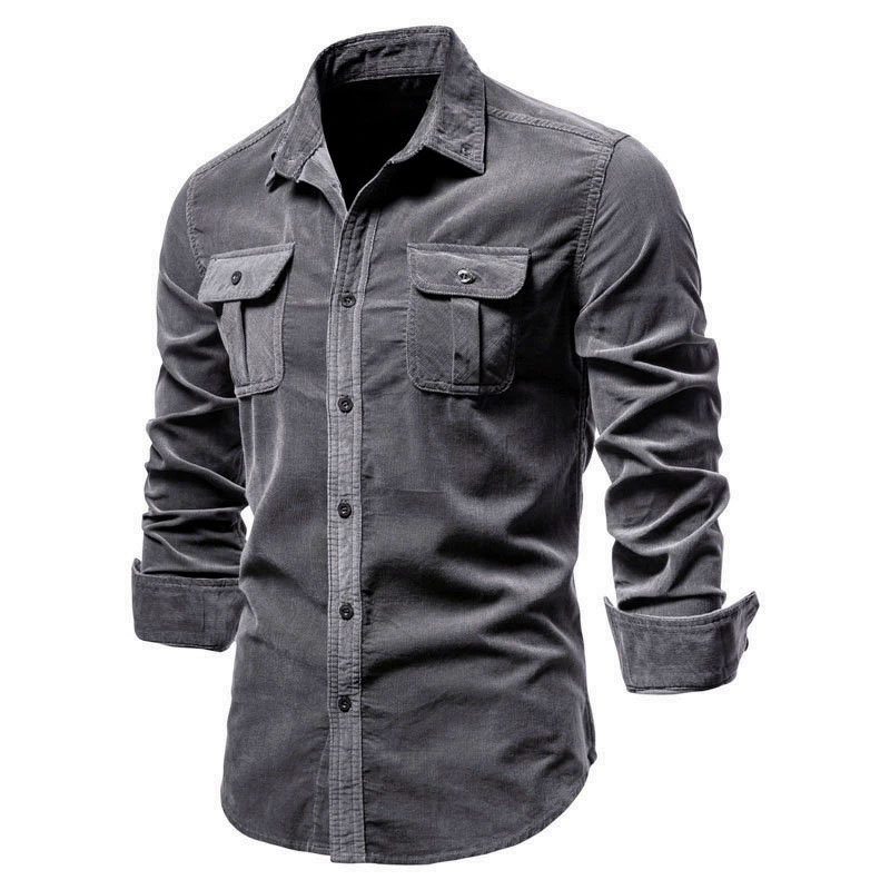 Men's Corduroy Casual Shirt Ja - Corduroy Button Up Shirt Men review and price