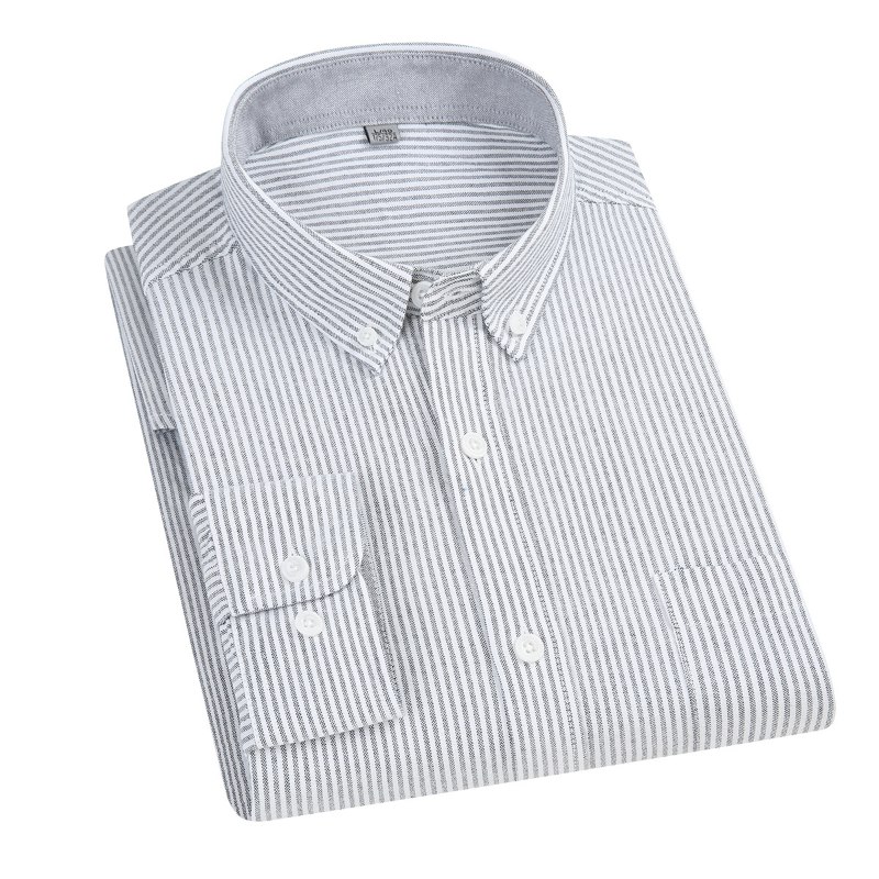 5XL Oxford 100 % Cotton Long S - Oxford Cotton Casual Shirt Business review and price