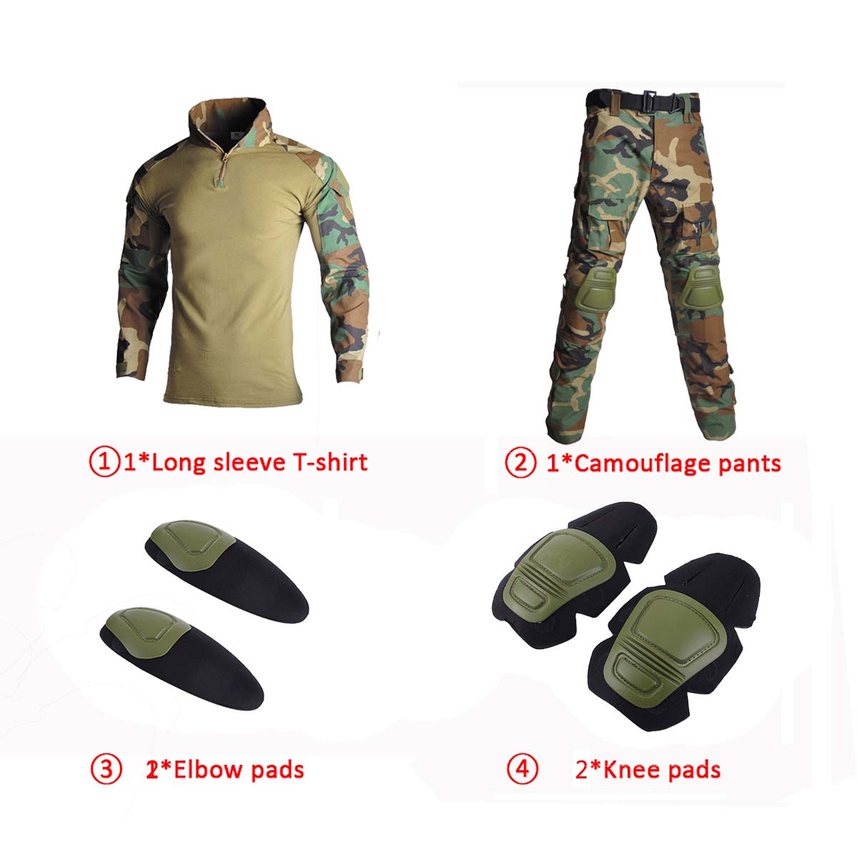 Jungle Camouflage G2 Tactical  - Tactical Military Shirt Cargo review and price