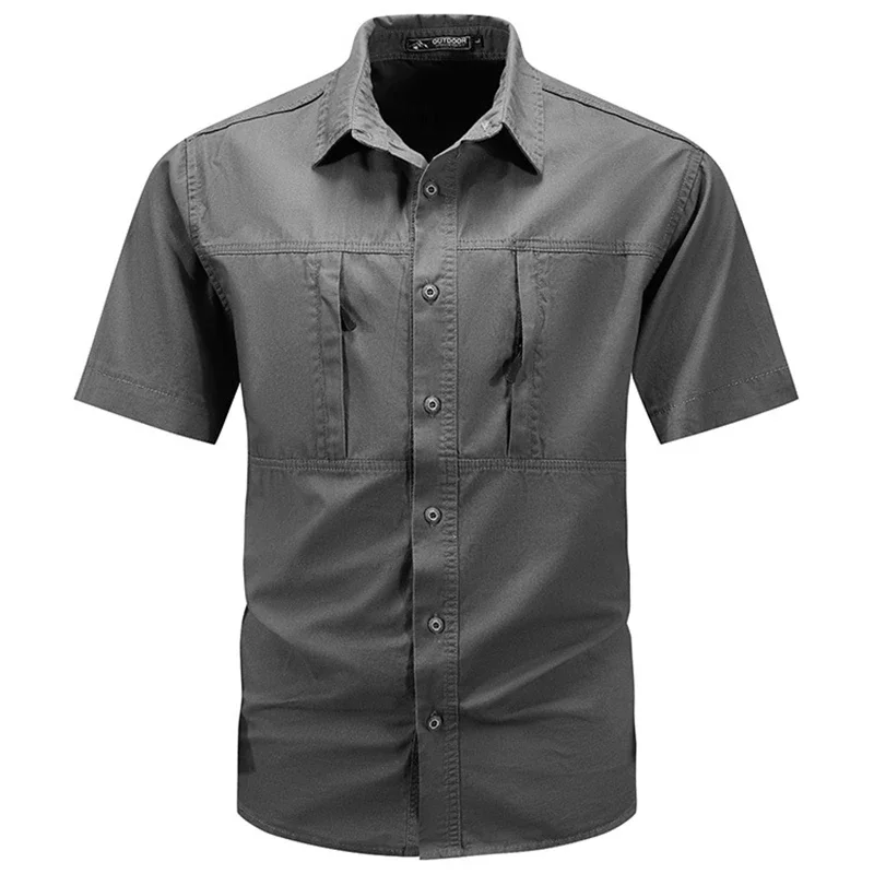 Men's Tactical Short-sleeved S - Tactical Military Shirt Cargo review and price