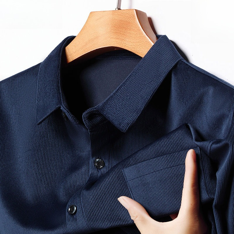 Corduroy Men's Long Sleeve Shi - Corduroy Button Up Shirt Men review and price