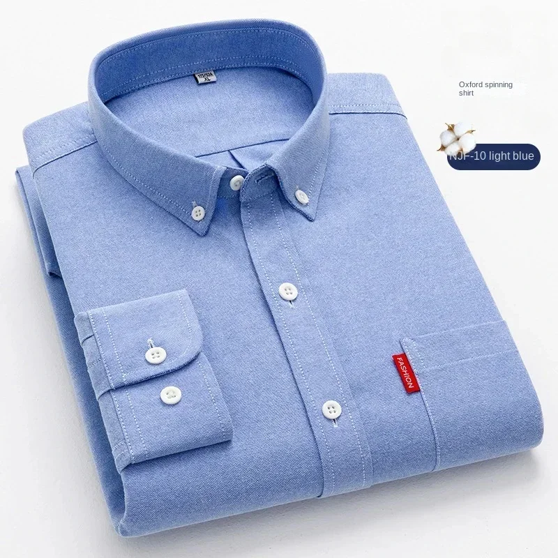 100% Pure Cotton Men's Solid C - Oxford Cotton Casual Shirt Business review and price