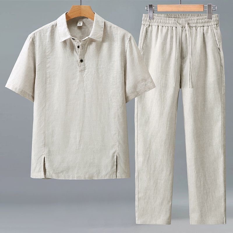 Spring/Summer Fashion Retro Sp - Mens Linen Shirt Long Sleeve review and price
