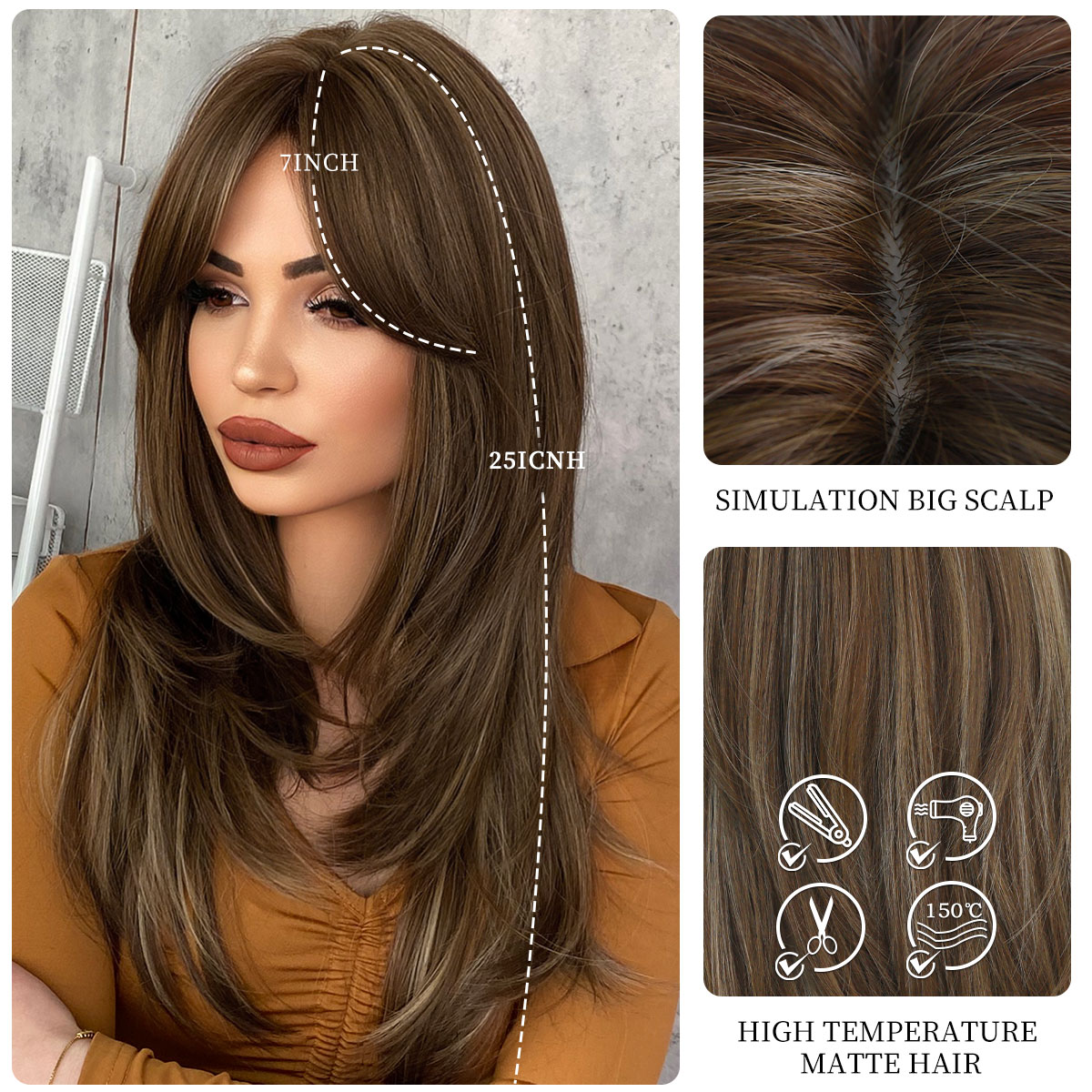 7JHH WIGS Honey Blonde Wig wit - Shorts review and price