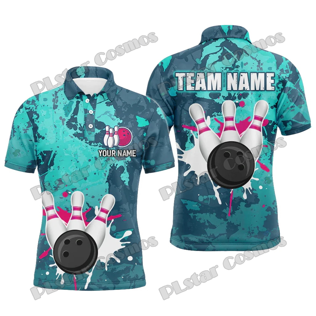 Retro Bowling Water Milk Multi - Short Sleeve Bowling Shirt Retro review and price