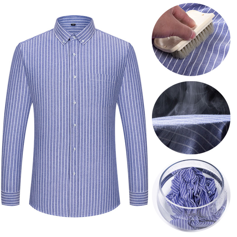 100% Cotton Breathable Men Oxf - Oxford Cotton Casual Shirt Business review and price