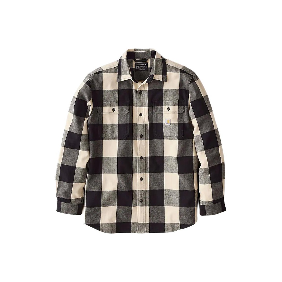 Carhartt FW25 107013 Loose Fit - Flannel Plaid Shirt Heavy Weight review and price