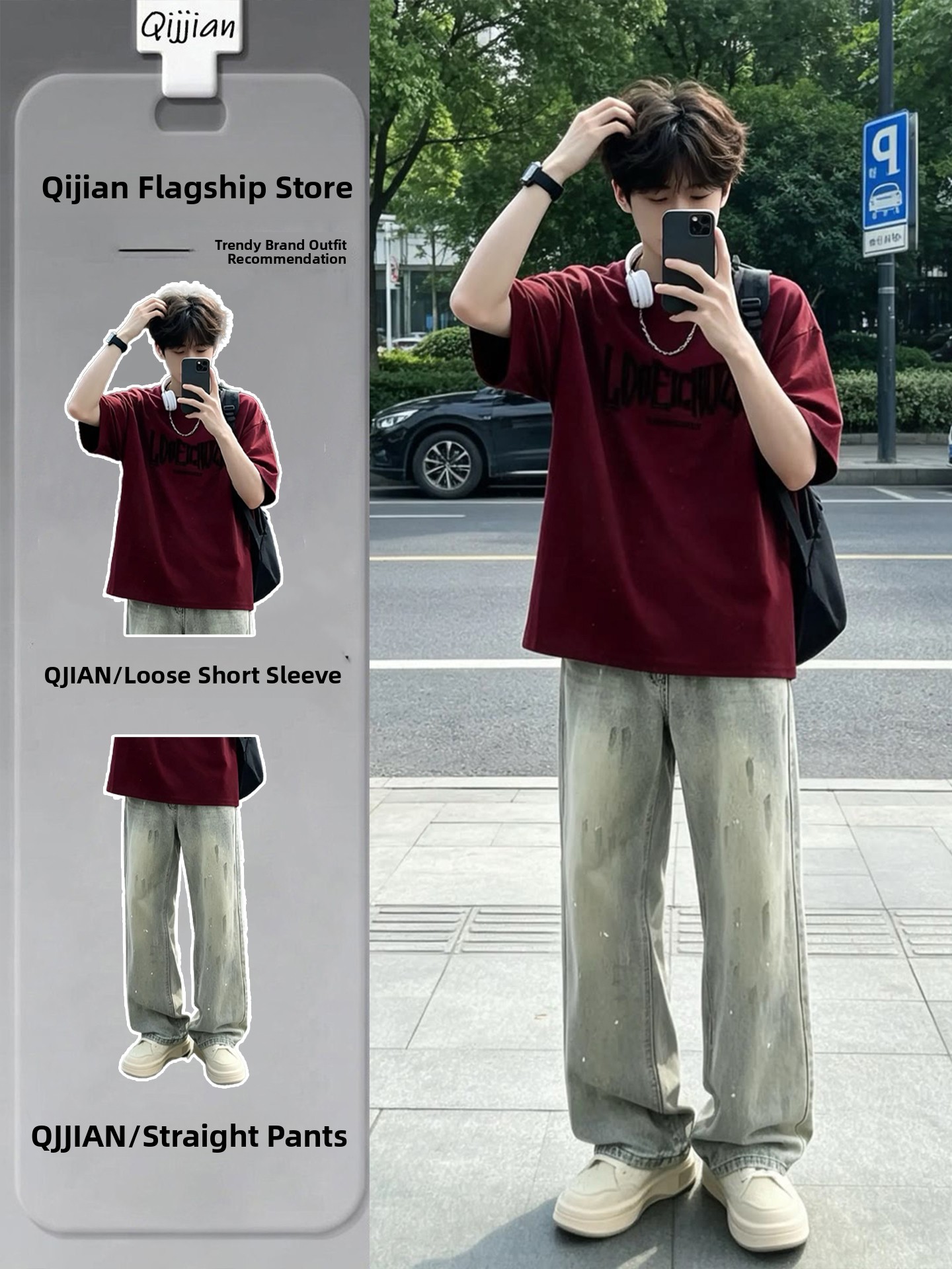 Cool Men's Summer Outfit Set T - Jeans review and price