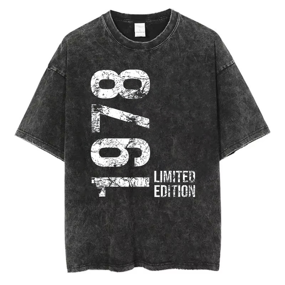 1978 Limited Edition T-Shirt W - Acid Wash Vintage Graphic T Shirt review and price