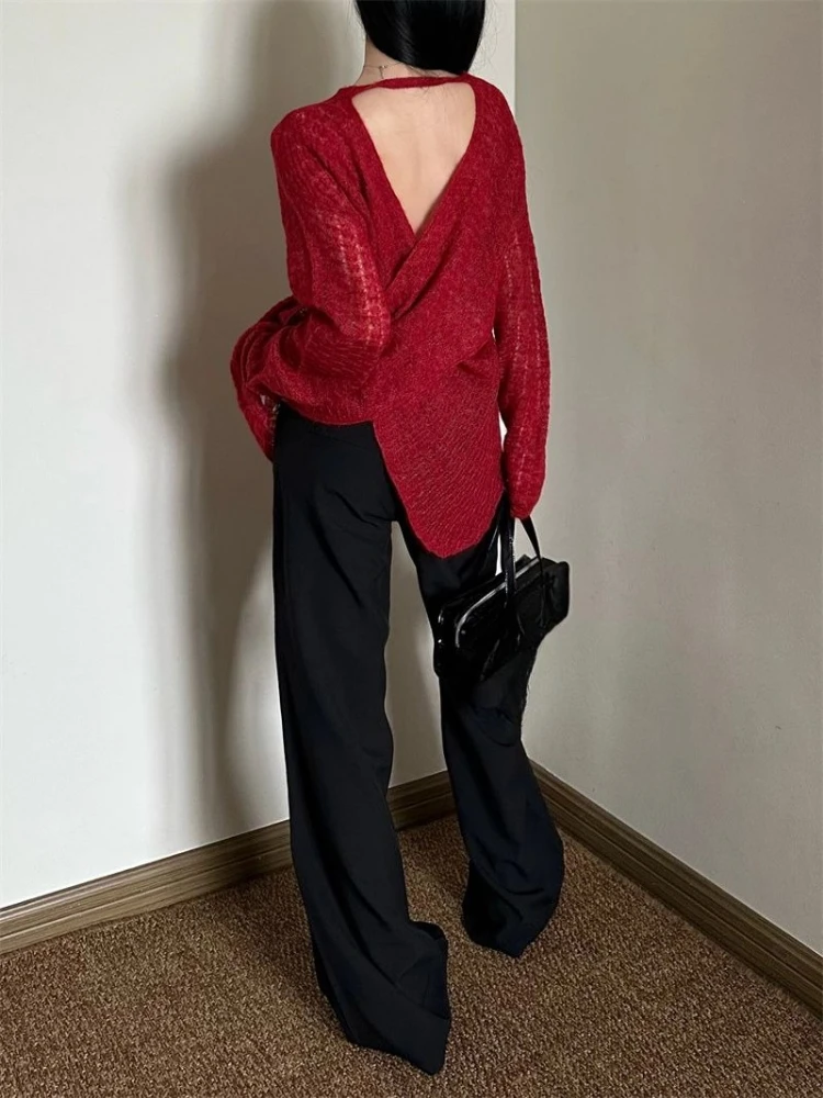 Y2K See-Through Knitted Women' - T-Shirts review and price