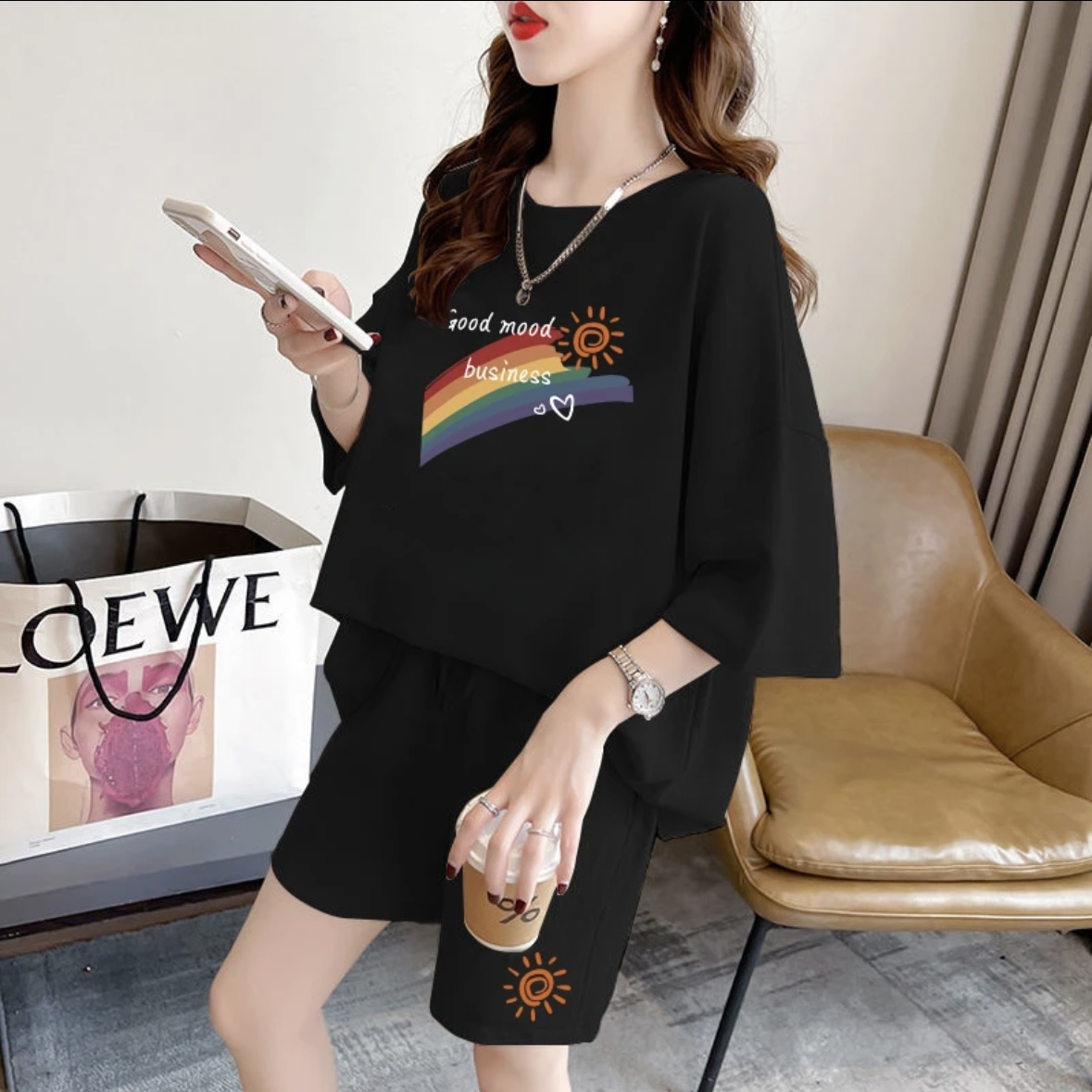 Fashion women's summer shorts  - T-Shirts review and price